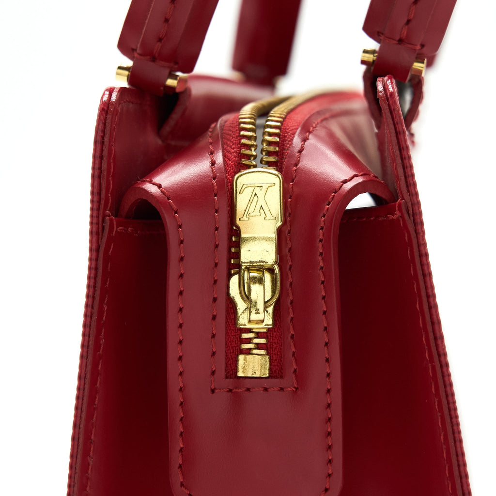 LOUIS VUITTON VINTAGE EPI RED HANDLE BAG