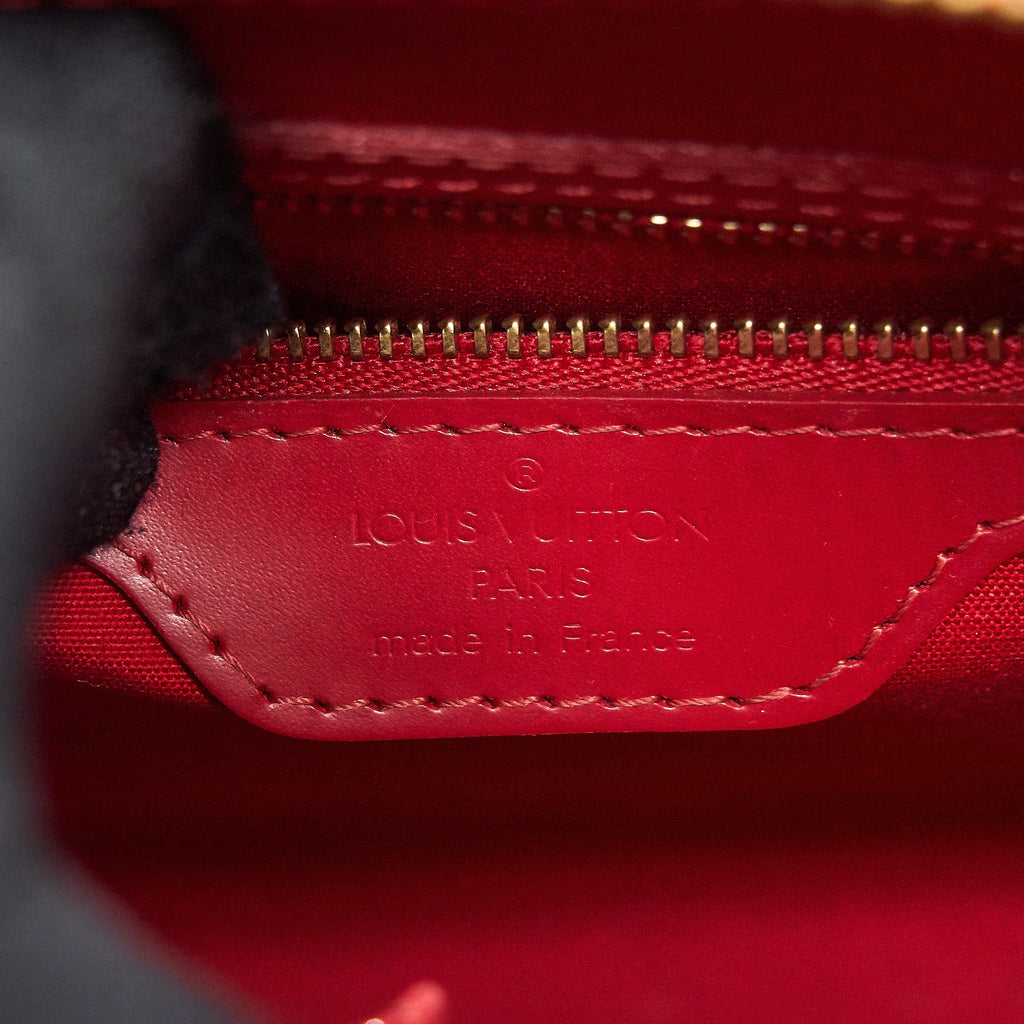 LOUIS VUITTON VINTAGE EPI RED HANDLE BAG