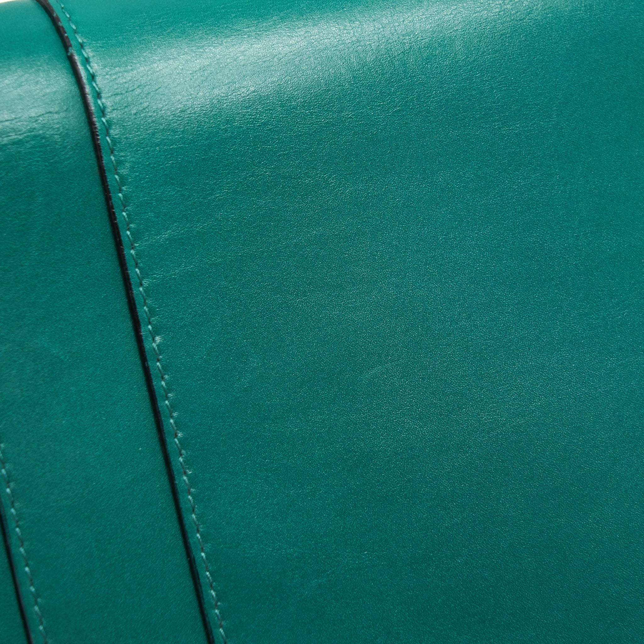 BVLGARI SERPENTI FLAP SHOULDER BAG GREEN