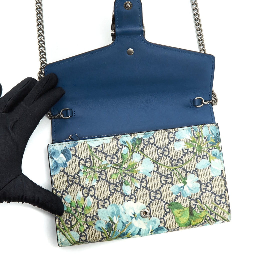 GUCCI DIONYSUS MINI SHOULDER BAG BLUE