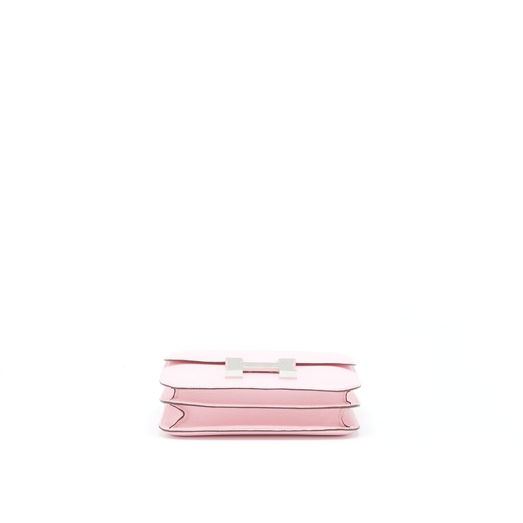 HERMES MINI CONSTANCE CHEVRON MYSORE 3Q ROSE SAKURA SHW