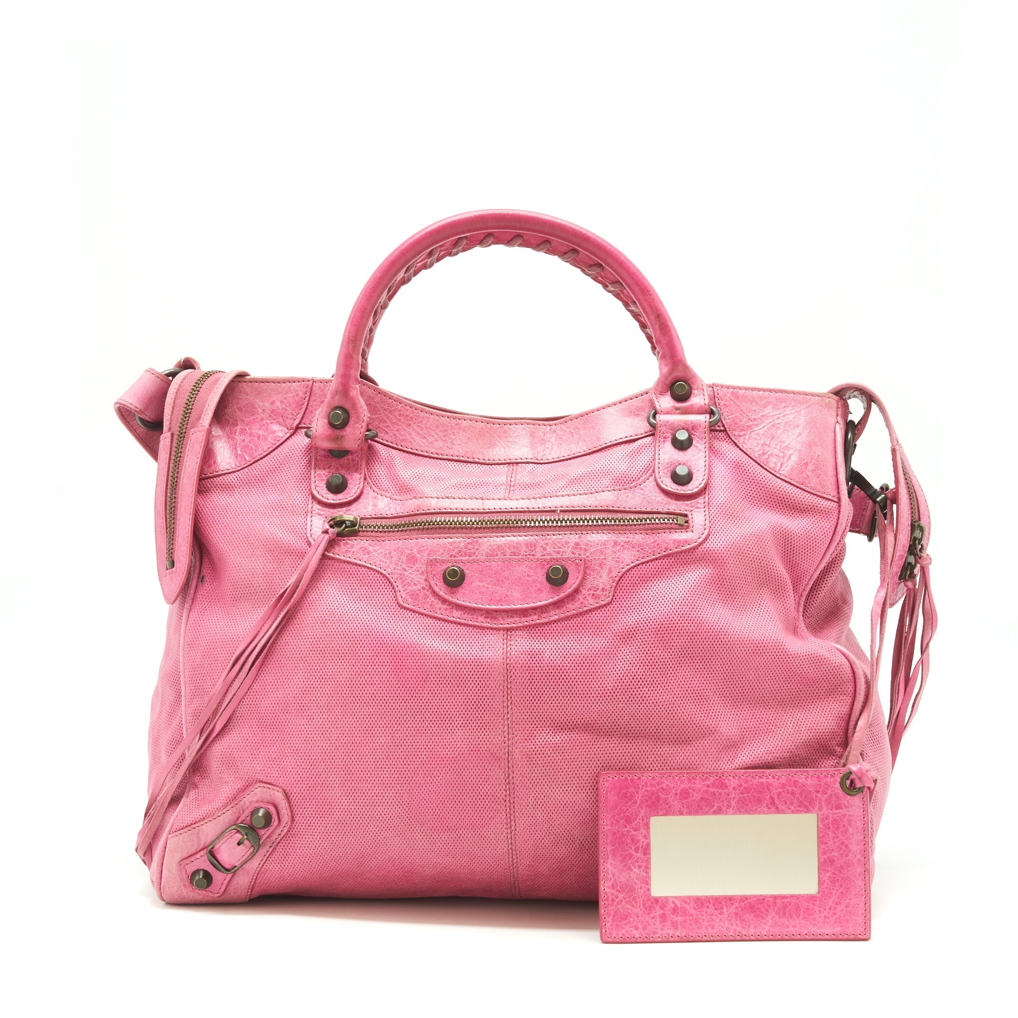 BALENCIAGA LARGE TOTE BAG PINK