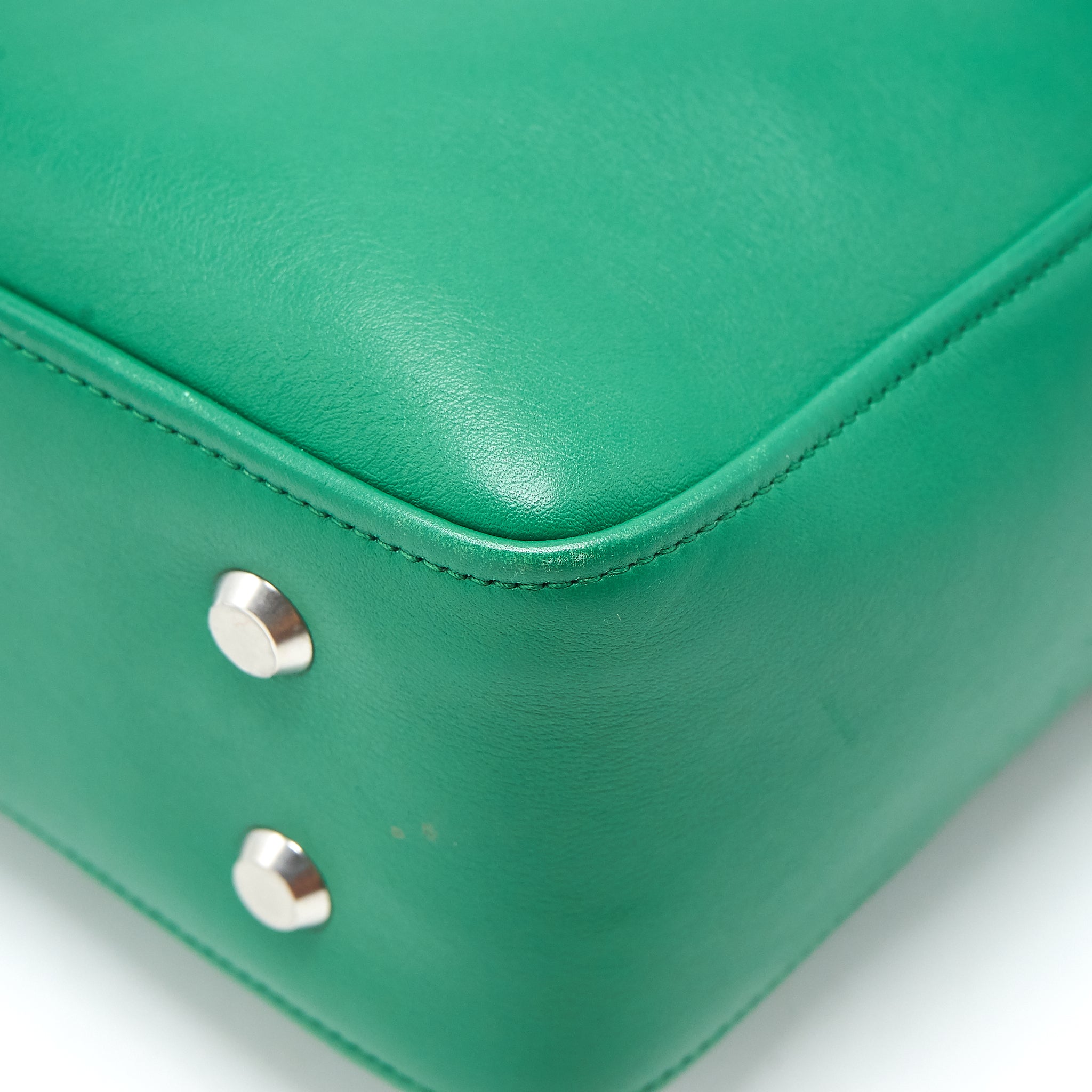 BALENCIAGA TRIANGLE DUFFLE BAG GREEN