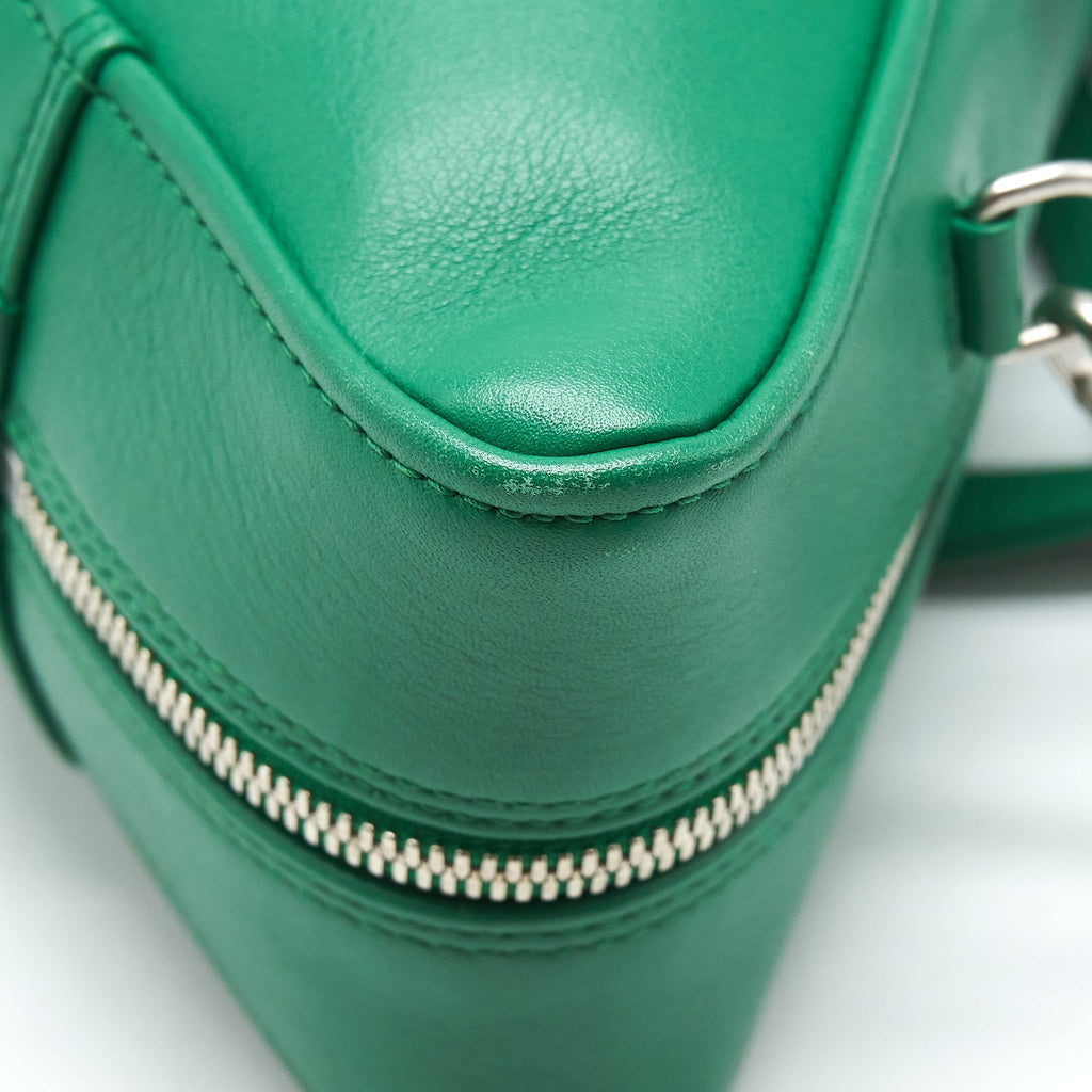 BALENCIAGA TRIANGLE DUFFLE BAG GREEN