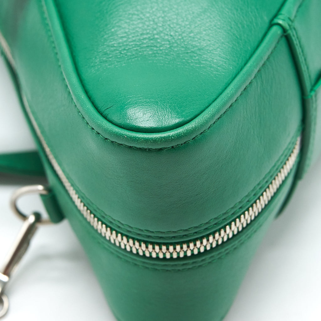 BALENCIAGA TRIANGLE DUFFLE BAG GREEN