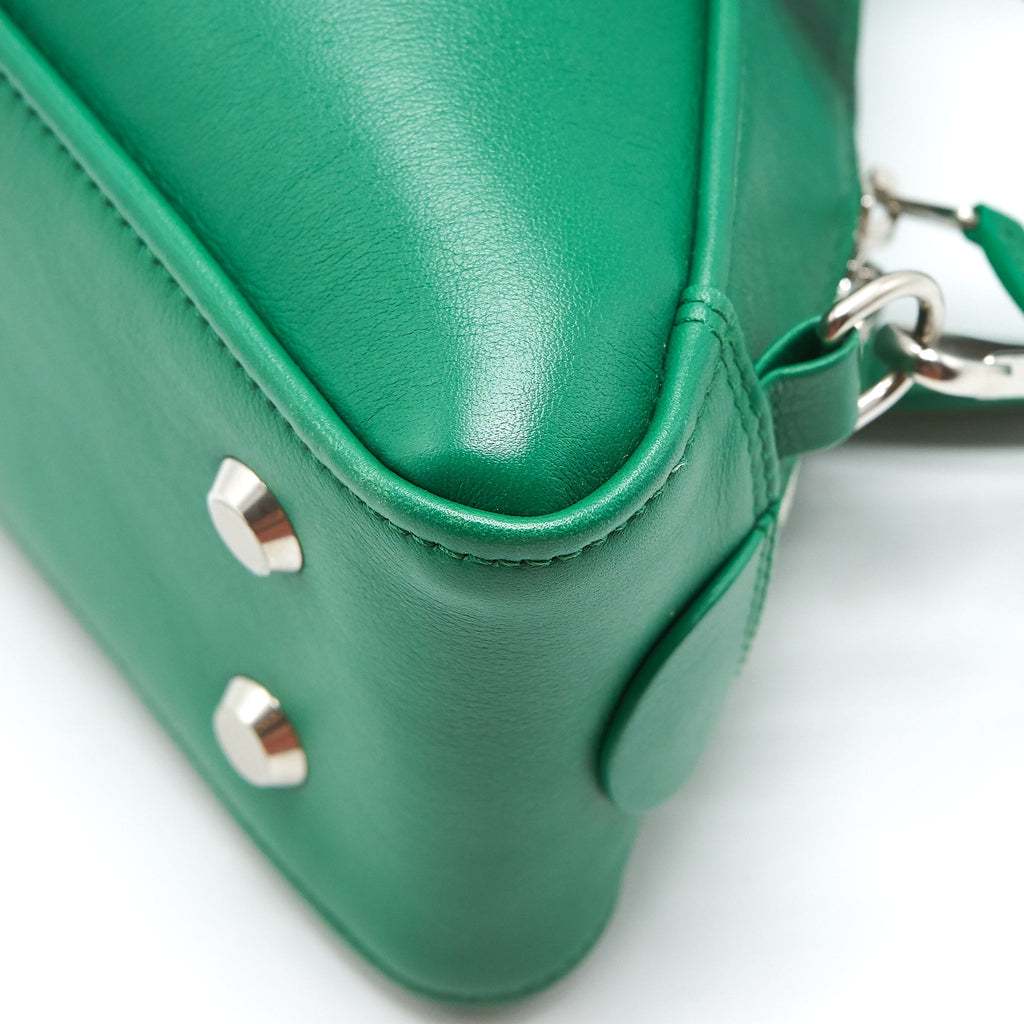 BALENCIAGA TRIANGLE DUFFLE BAG GREEN