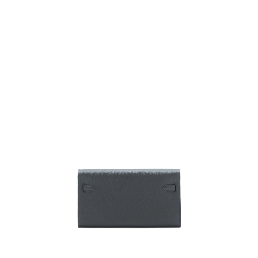 HERMES CLASSIC KELLY TO GO EPSOM LEATHER BLACK GHW