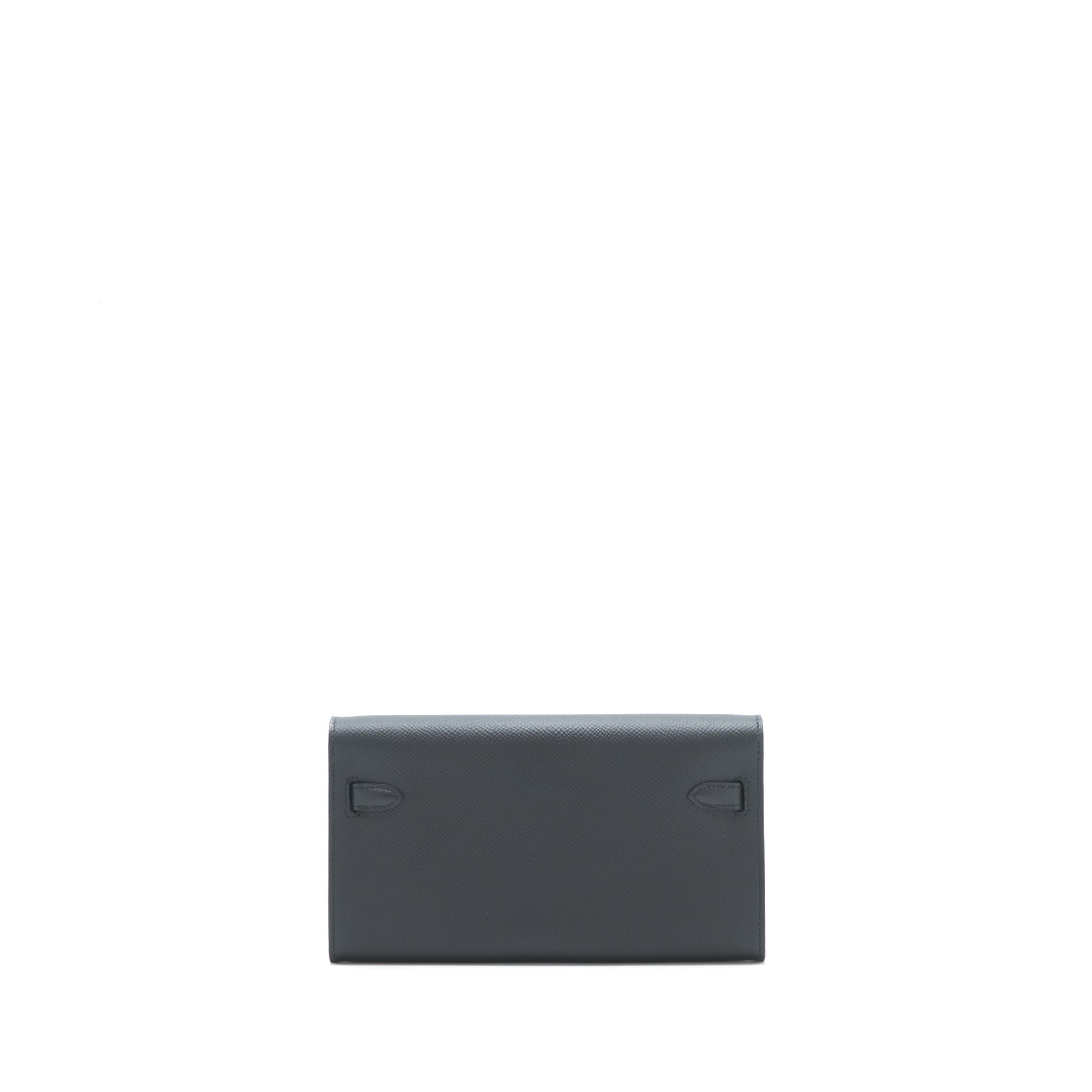 HERMES CLASSIC KELLY TO GO EPSOM LEATHER BLACK GHW
