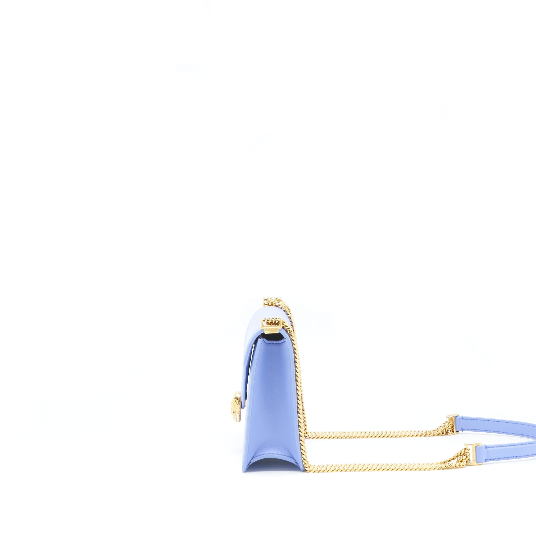 BVLGARI SERPENTI FOREVER FLAP COVER BAG LAVENDER GHW