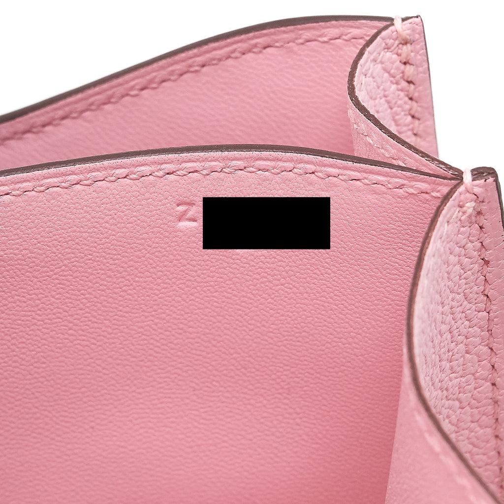 HERMES MINI CONSTANCE CHEVRON MYSORE 3Q ROSE SAKURA SHW