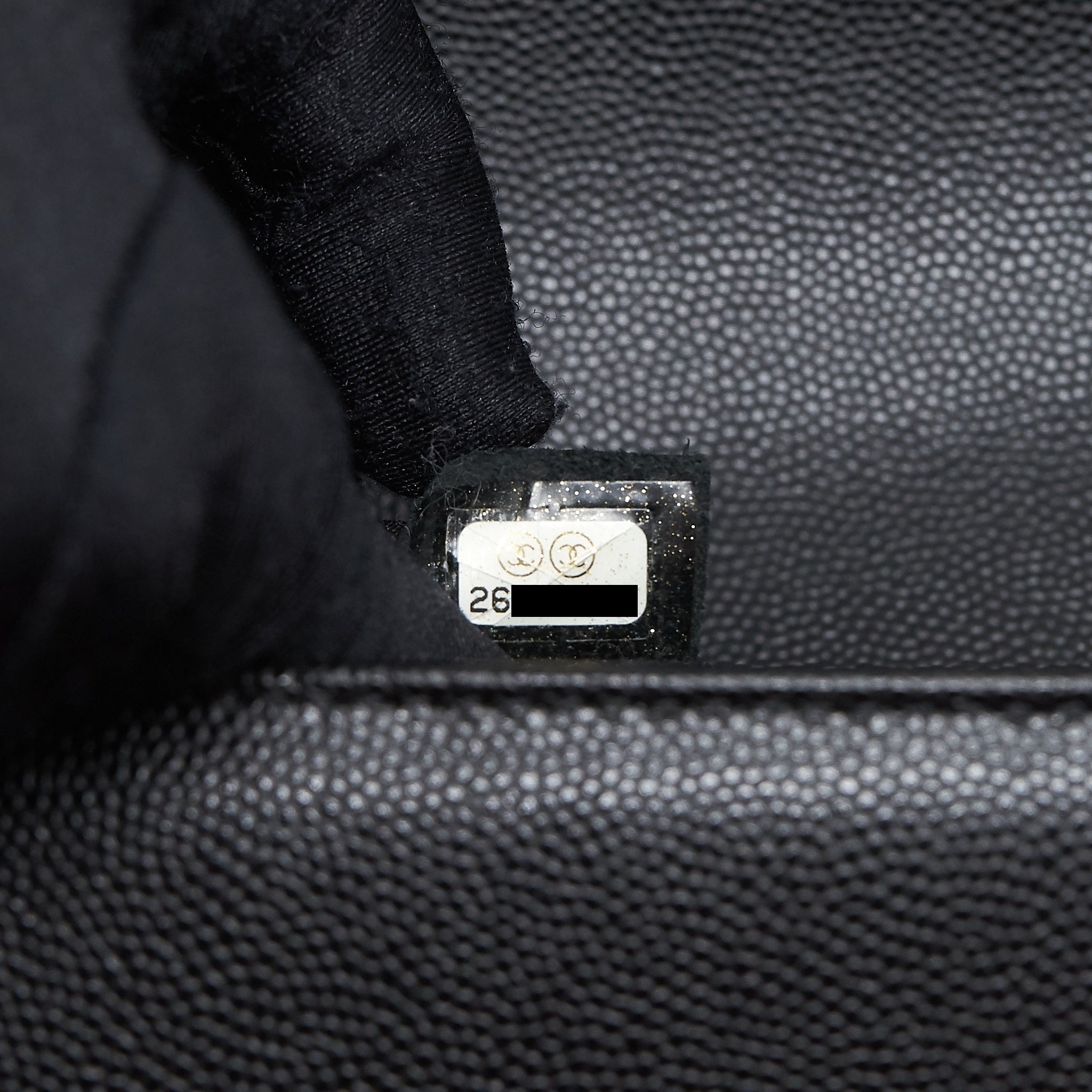 CHANEL MEDIUM LEBOY BLACK CAVIAR GHW