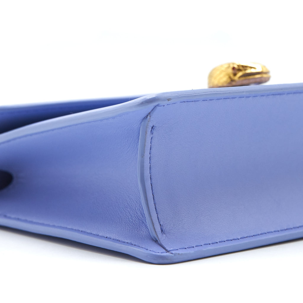 BVLGARI SERPENTI FOREVER FLAP COVER BAG LAVENDER GHW