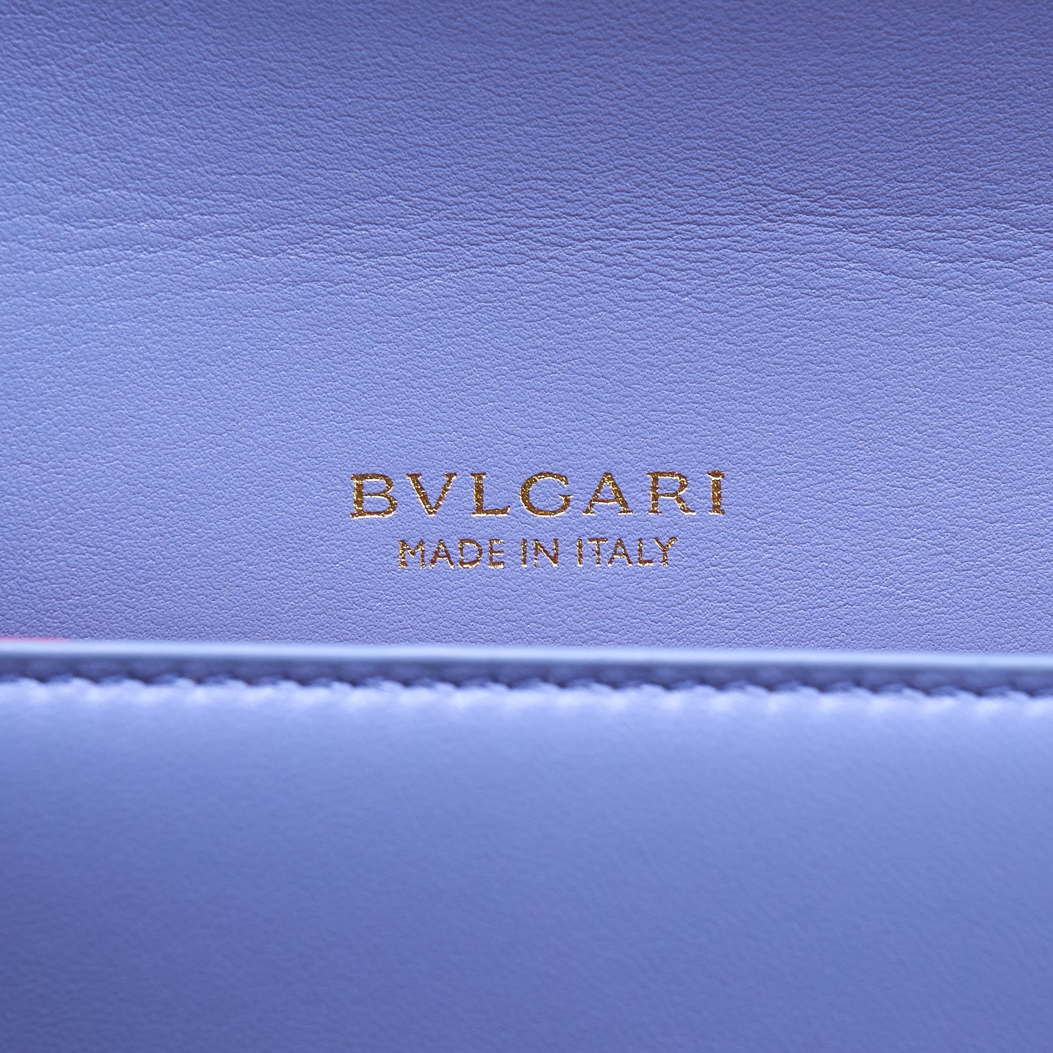 BVLGARI SERPENTI FOREVER FLAP COVER BAG LAVENDER GHW