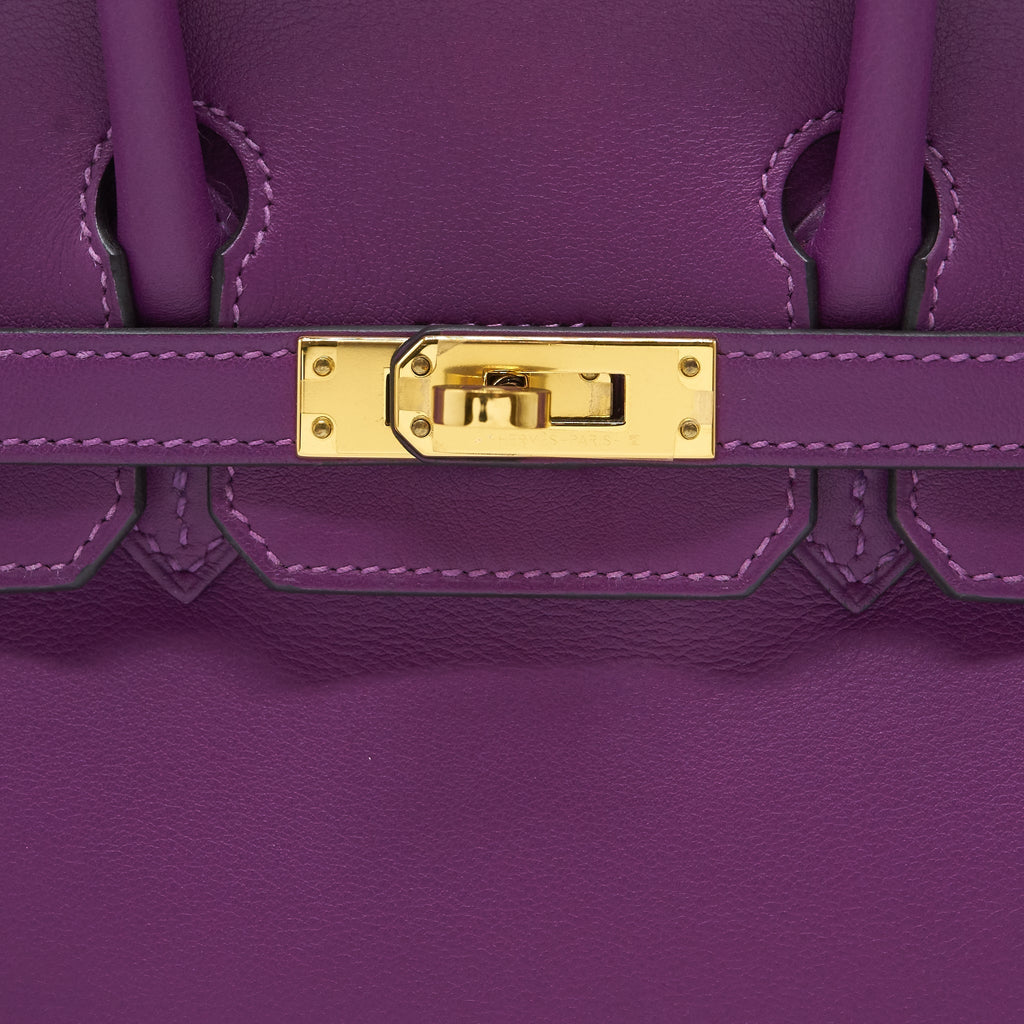 HERMES BIRKIN 25 SWIFT  P9 ANEMONE GHW