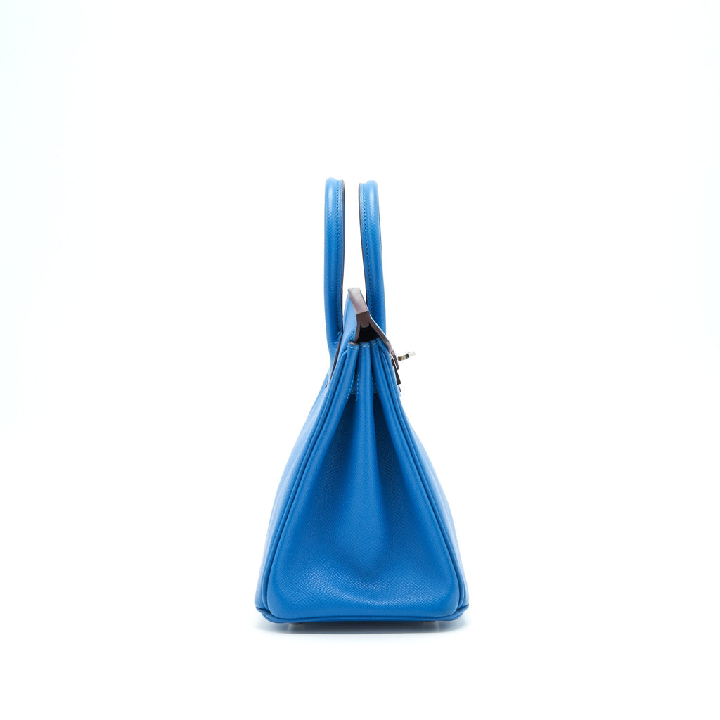HERMES BIRKIN 25 EPSOM MYKONOS SHW
