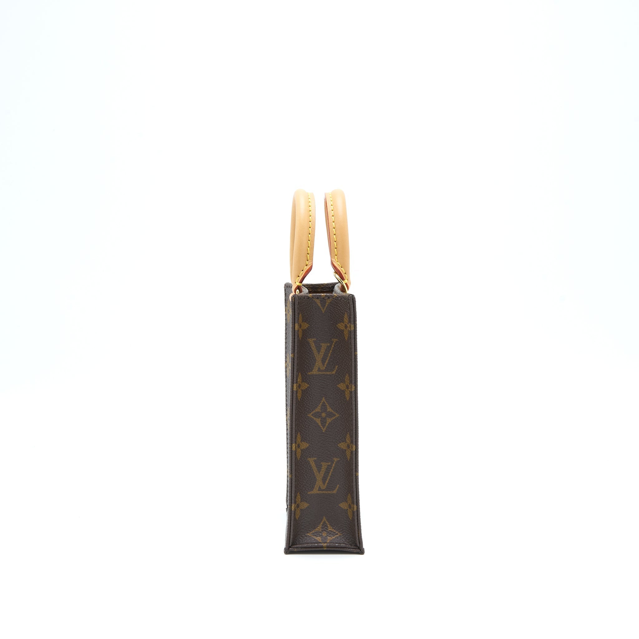 LOUIS VUITTON PETIT SAC PLAT MONOGRAM CANVAS GHW