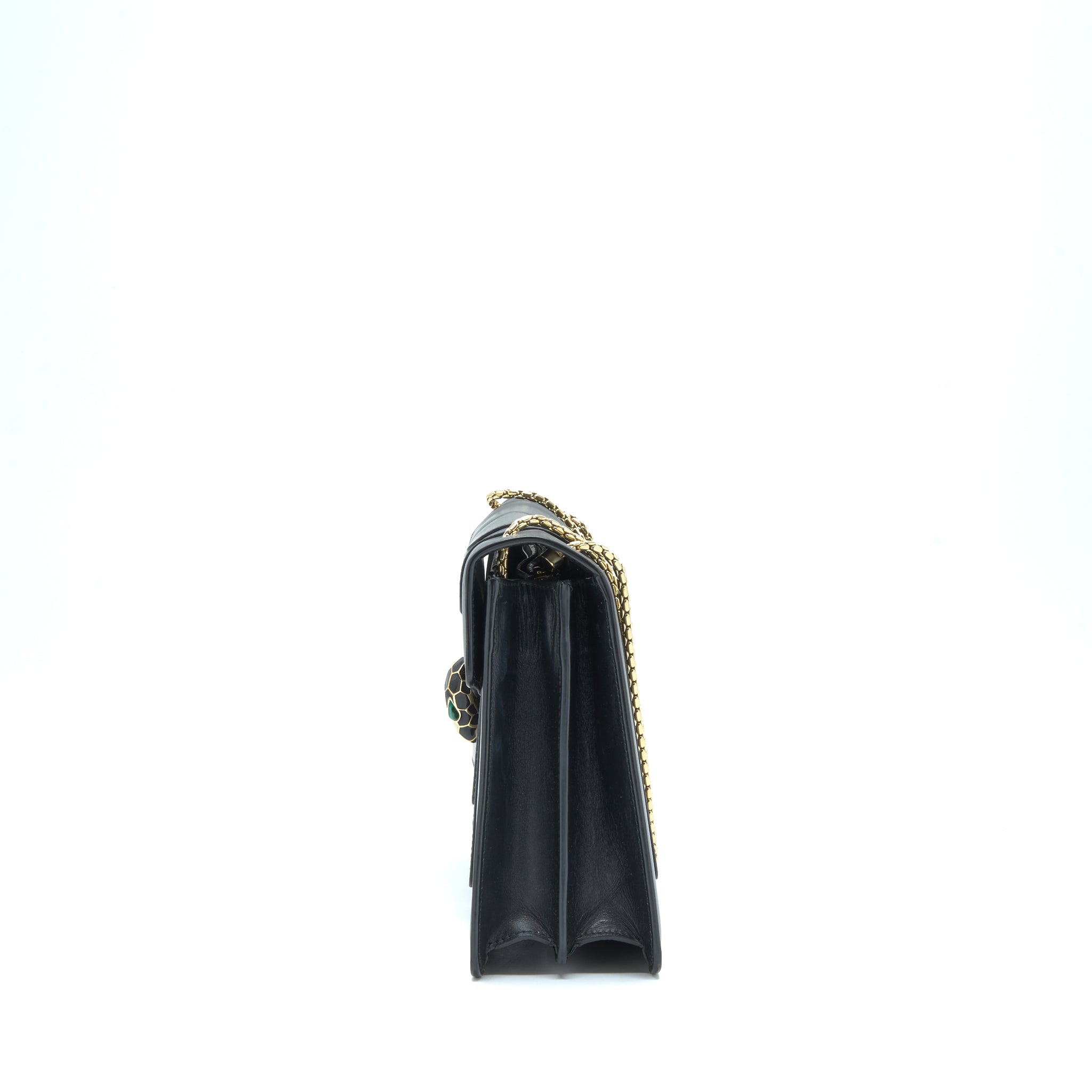 BVLGARI SERPENTI SHOULDER BAG BLACK