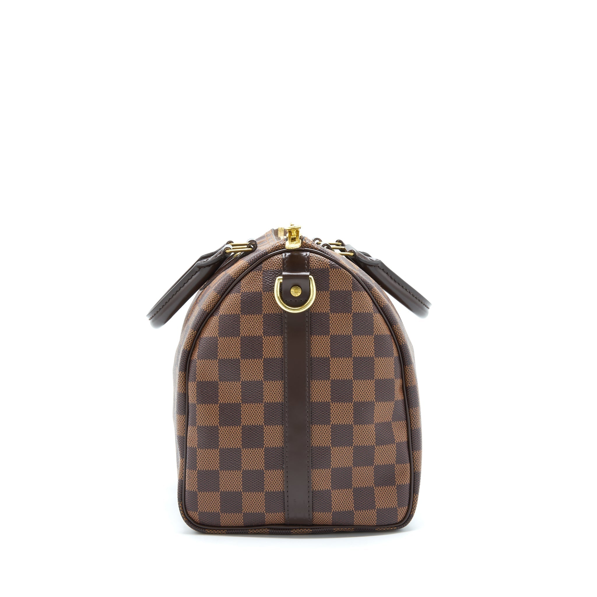 LOUIS VUITTON SPEEDY BANDOULIERE 30 DAMIER EBENE CANVAS