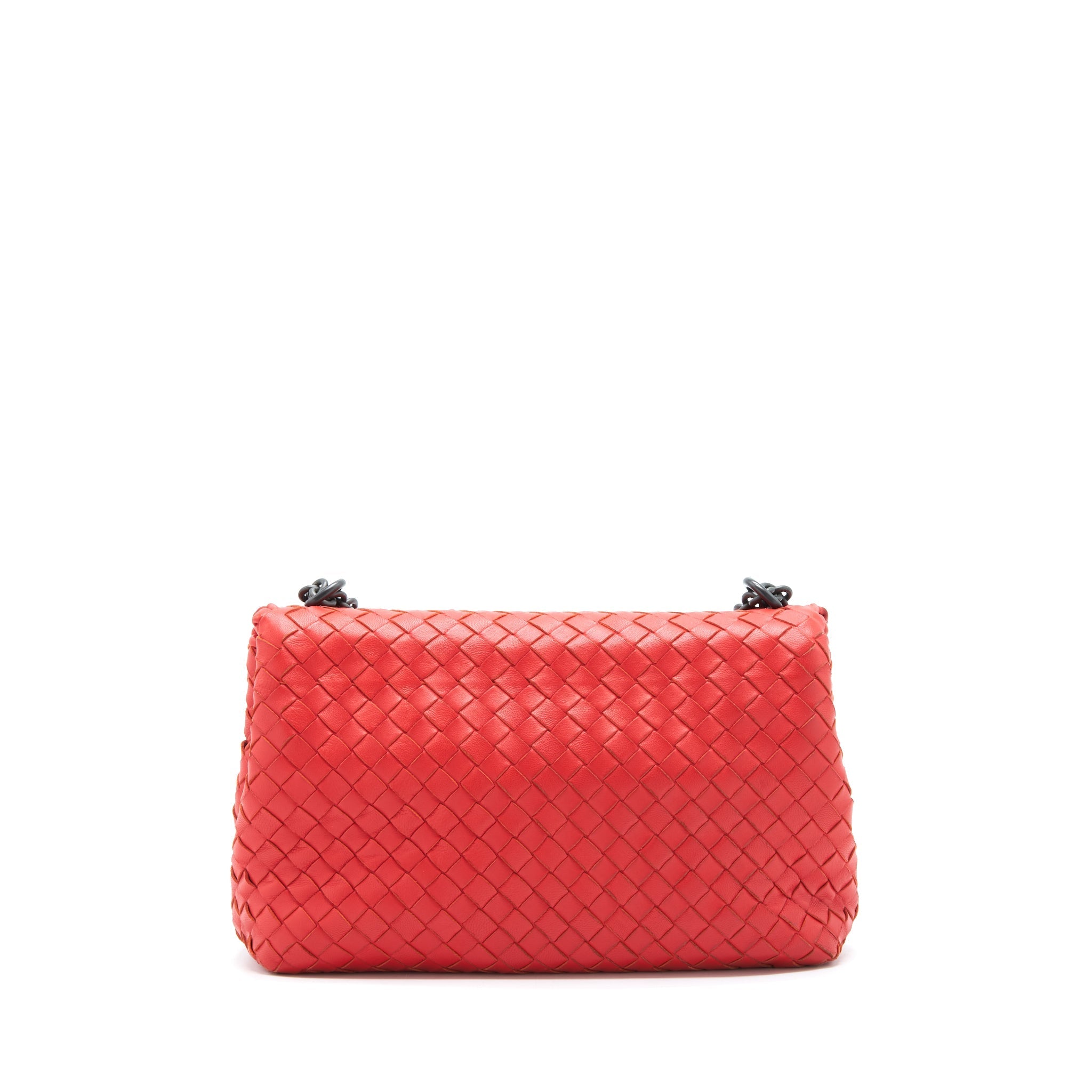 BOTTEGA VENETA OLYMPIA BAG RED