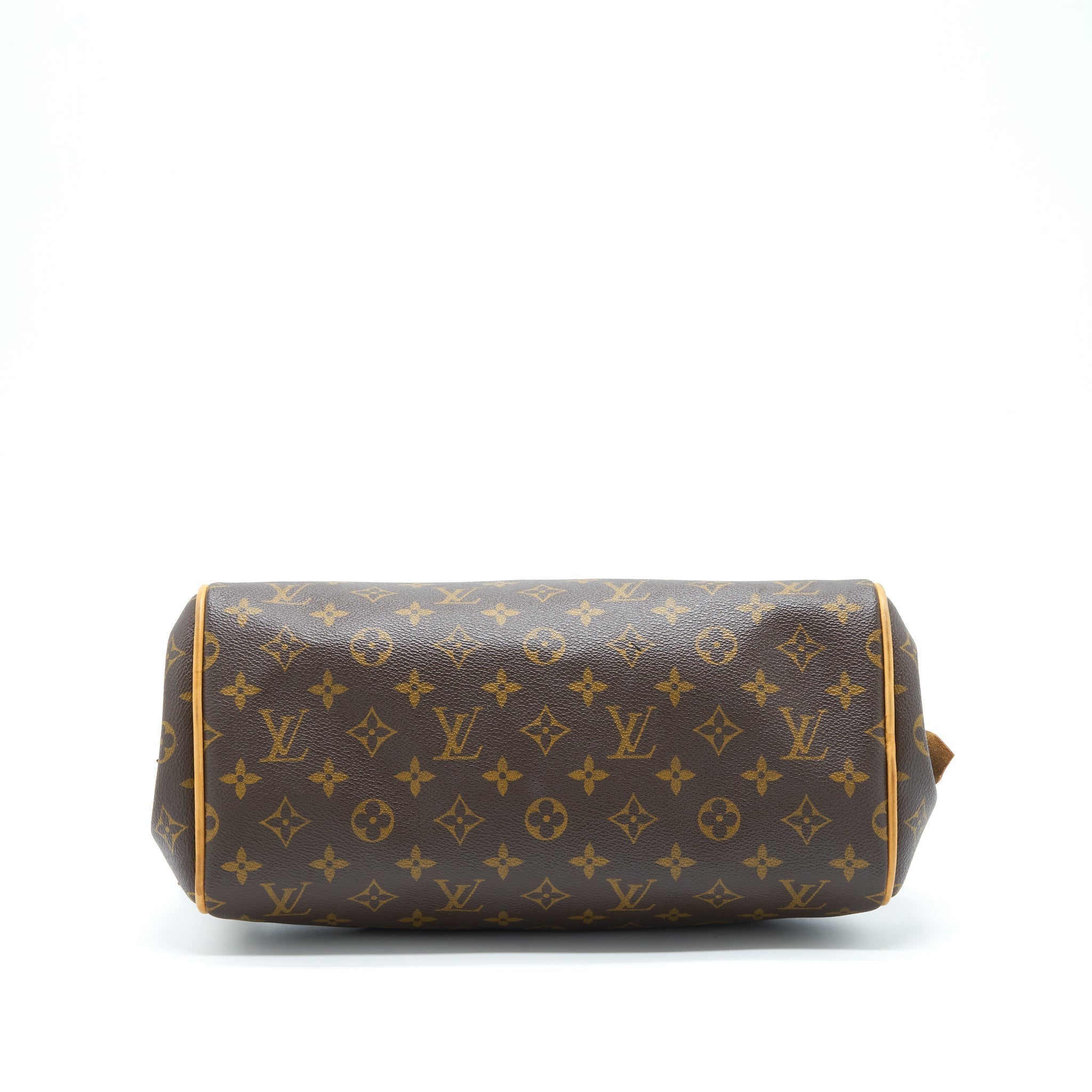 LOUIS VUITTON MONTORGUEIL PM TOTE BAG MONOGRAM CANVAS GHW
