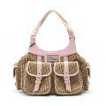 DIOR TROTTER STREET CHIC POCKET DIORISSIMO HOBO BAG CANVAS SHW