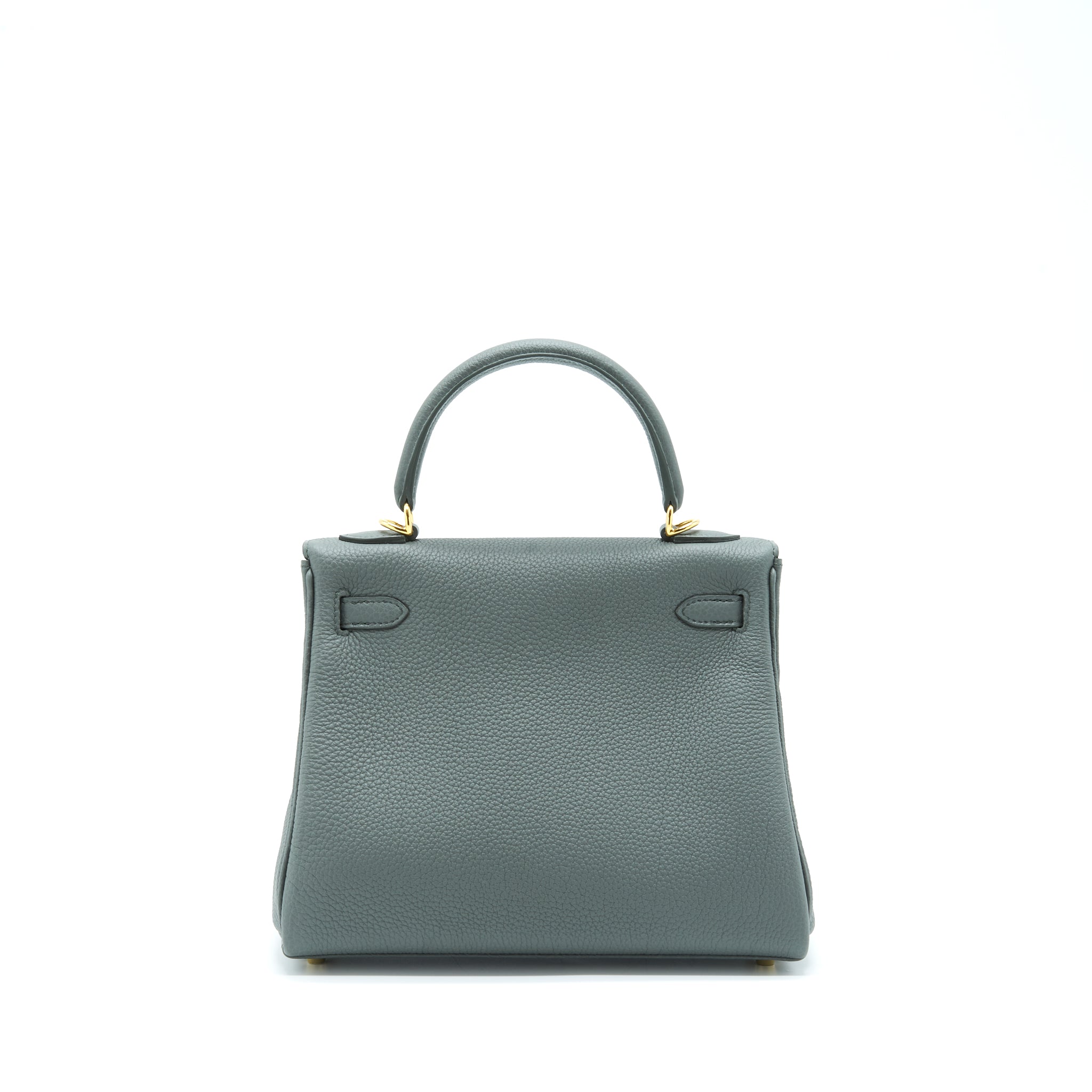 HERMES KELLY 25 RETOURNE TOGO 63 VERT AMANDA GHW