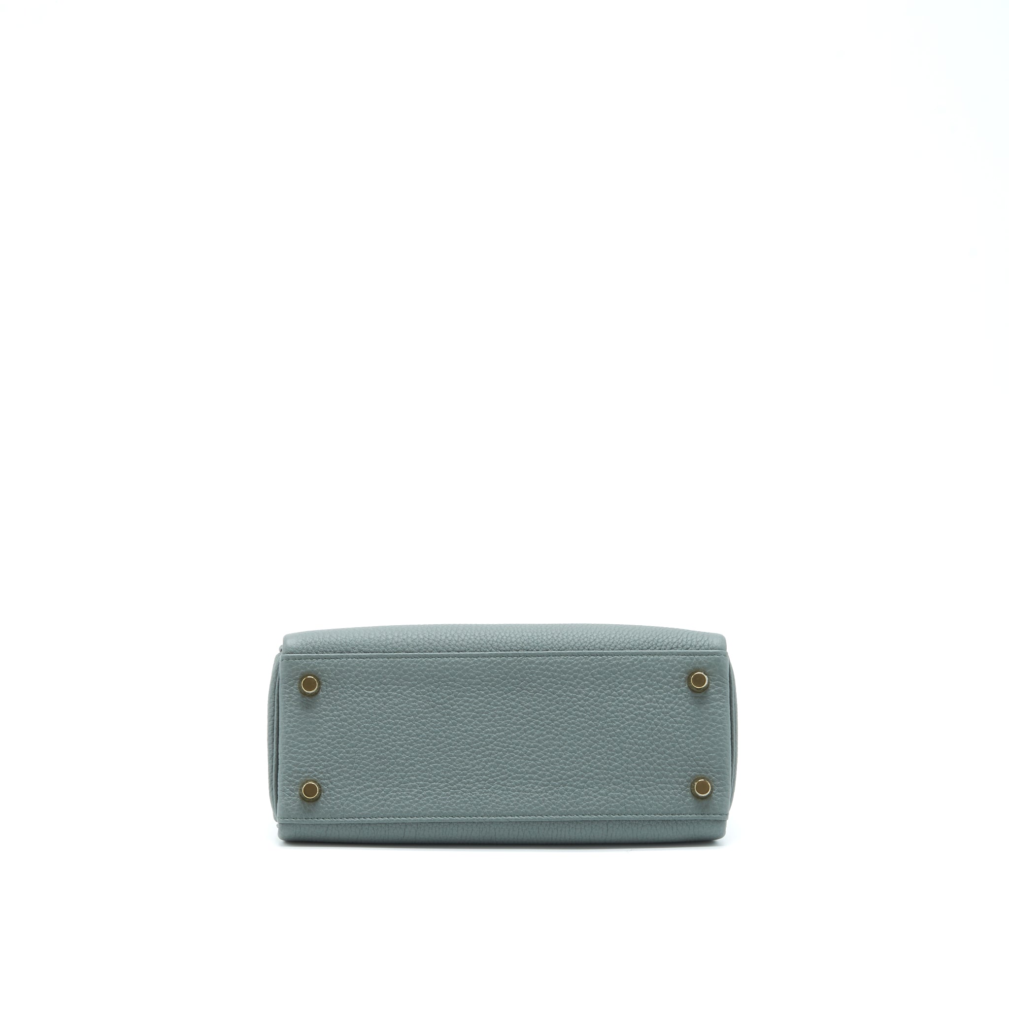 HERMES KELLY 25 RETOURNE TOGO 63 VERT AMANDA GHW
