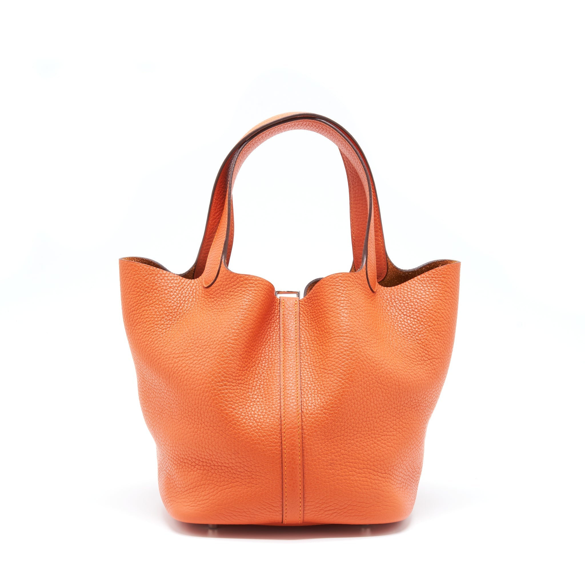 HERMES PICOTIN 22 CLEMENCE ORANGE SHW