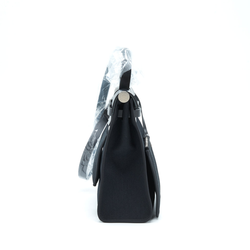 HERMES HERBAG ZIP 31 BAG BLACK SHW