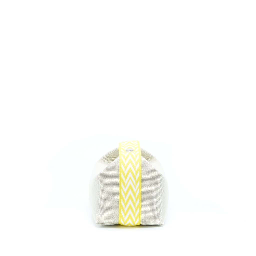 HERMES BRIDE-A-BRAC CASE, SMALL MODEL JAUNE CITRON