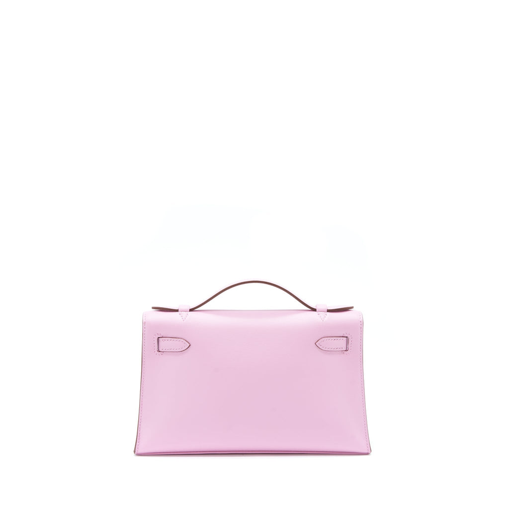 HERMES KELLY POCHETTE SWIFT X9 MAUVE SYLVESTRE RGHW