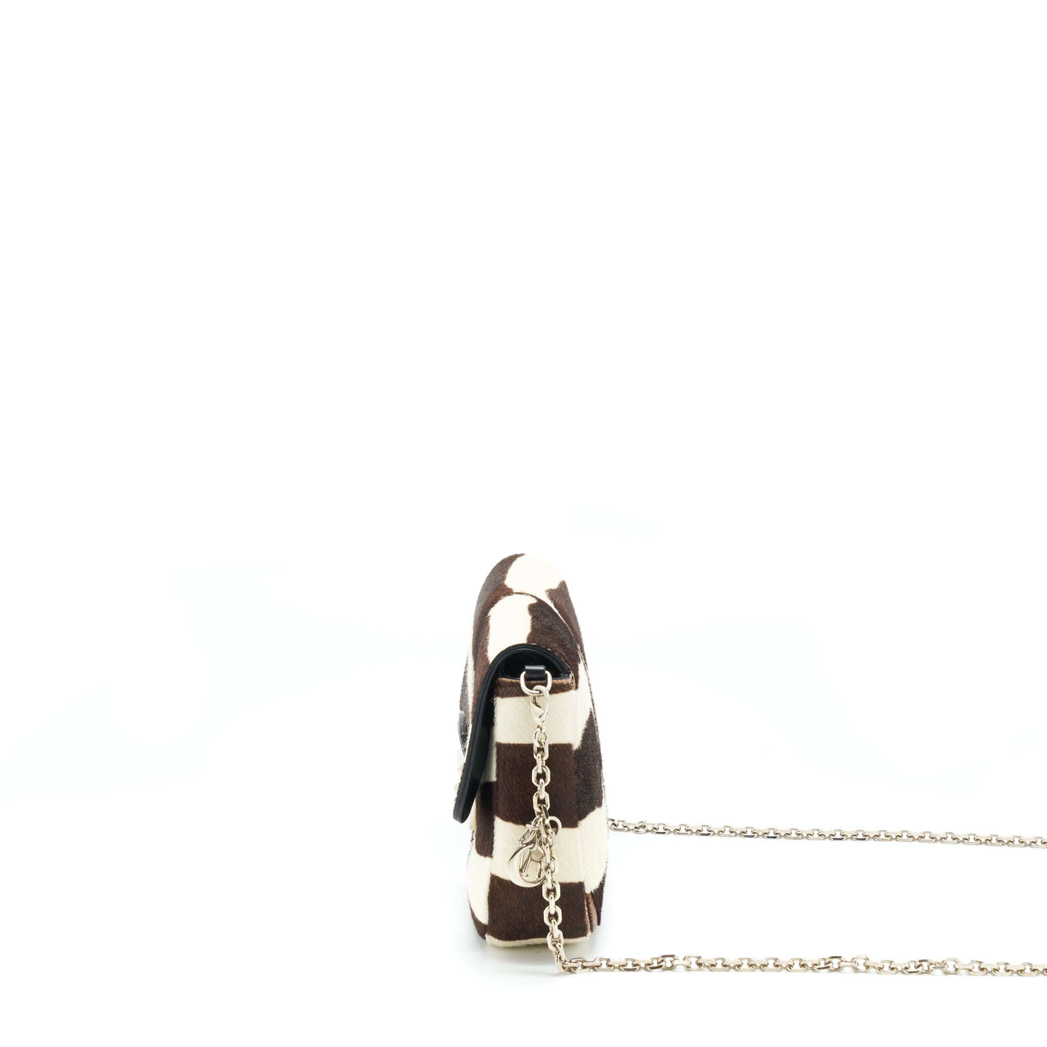 DIOR MISS DIOR MINI BAG WITH CHAIN PONY HAIR MULTICOLOUR SHW
