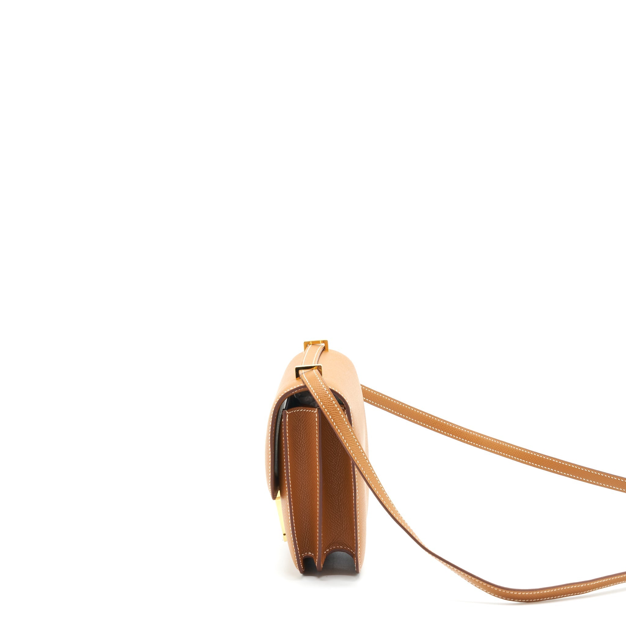 HERMES MINI CONSTANCE EPSOM 37 GOLD GHW