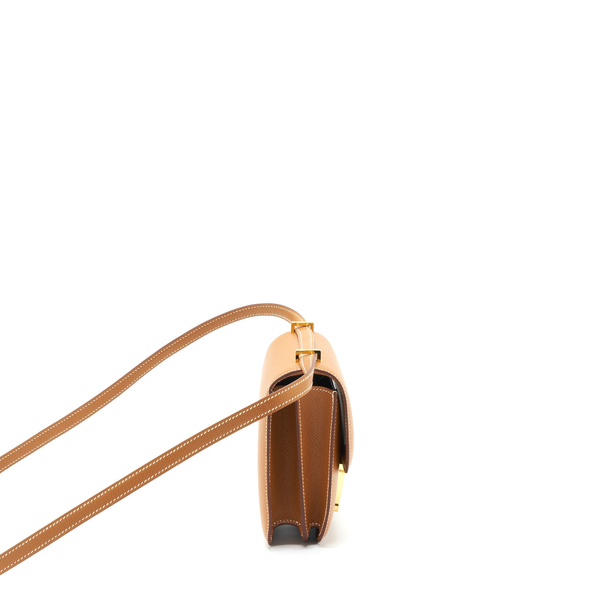 HERMES MINI CONSTANCE EPSOM 37 GOLD GHW