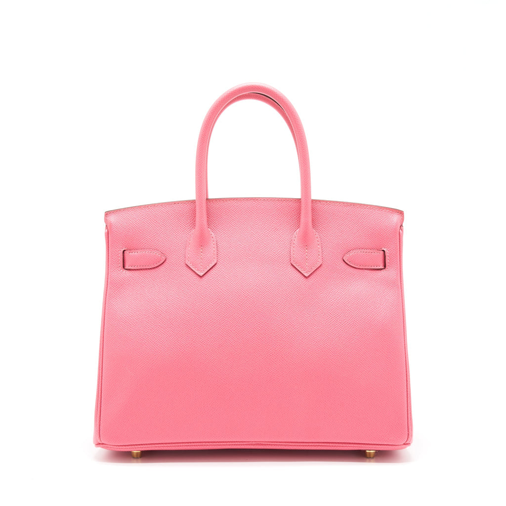 HERMES BIRKIN 30 EPSOM 8W ROSE AZALEE GHW