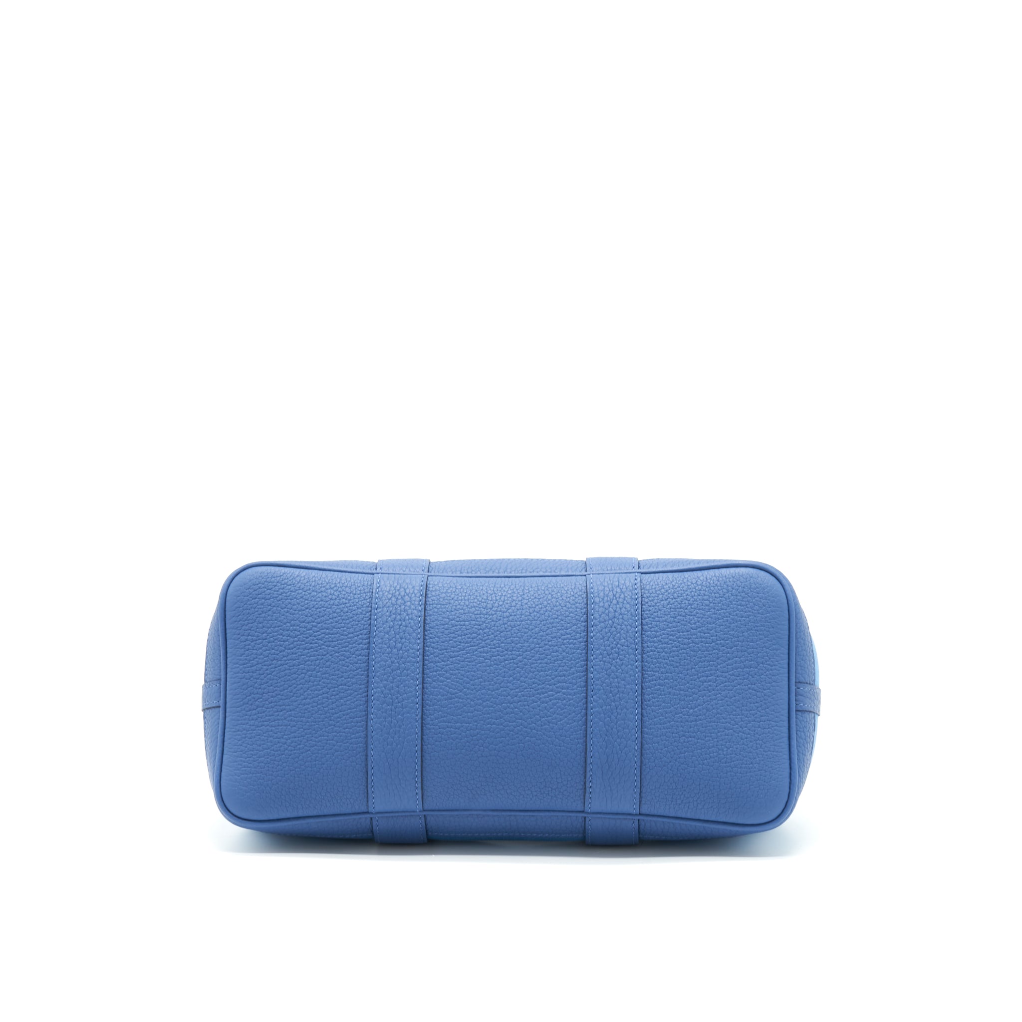 HERMES GARDEN PARTY 30 CANVAS BLUE BRIGHTON/AZUR SHW