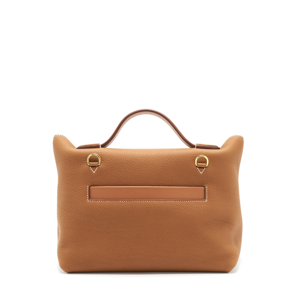 HERMES 2424 24/24 - 29 BAG TUARILLON MAURICE AND SWIFT GOLD GHW