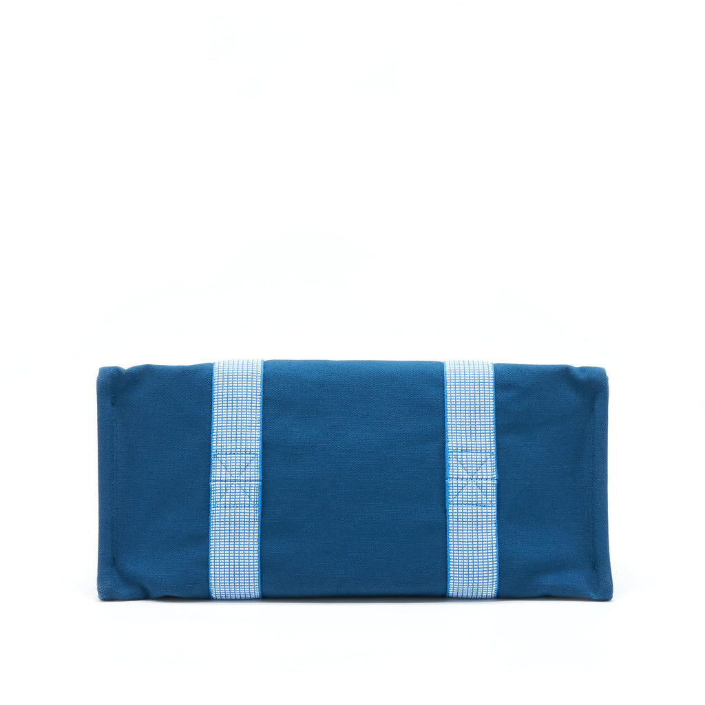 HERMES CIRCUS NAPPY BAG BLUE/WHITE