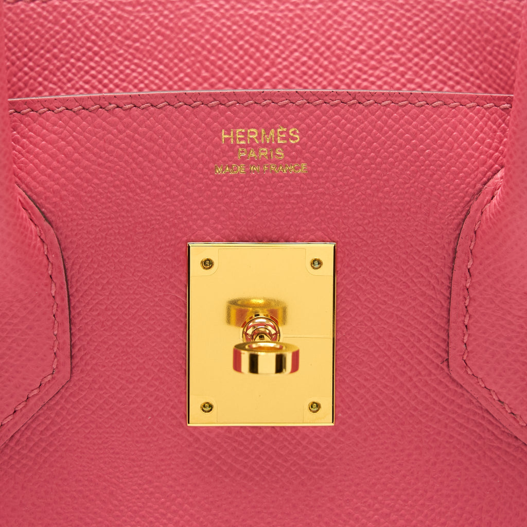 HERMES BIRKIN 30 EPSOM 8W ROSE AZALEE GHW