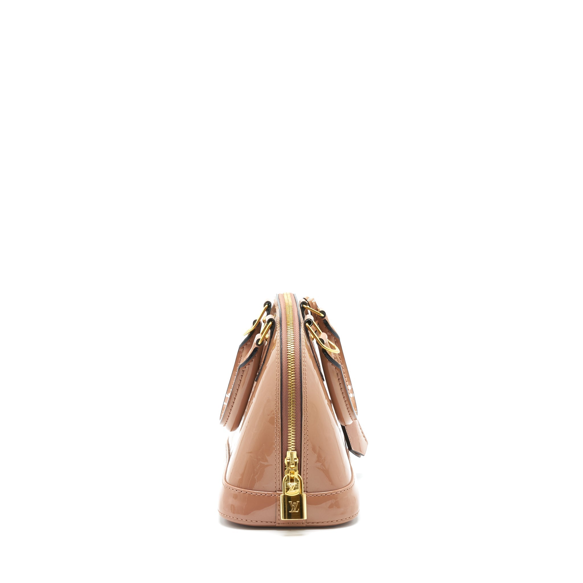 LOUIS VUITTON ALMA BB PATENT PINK GHW