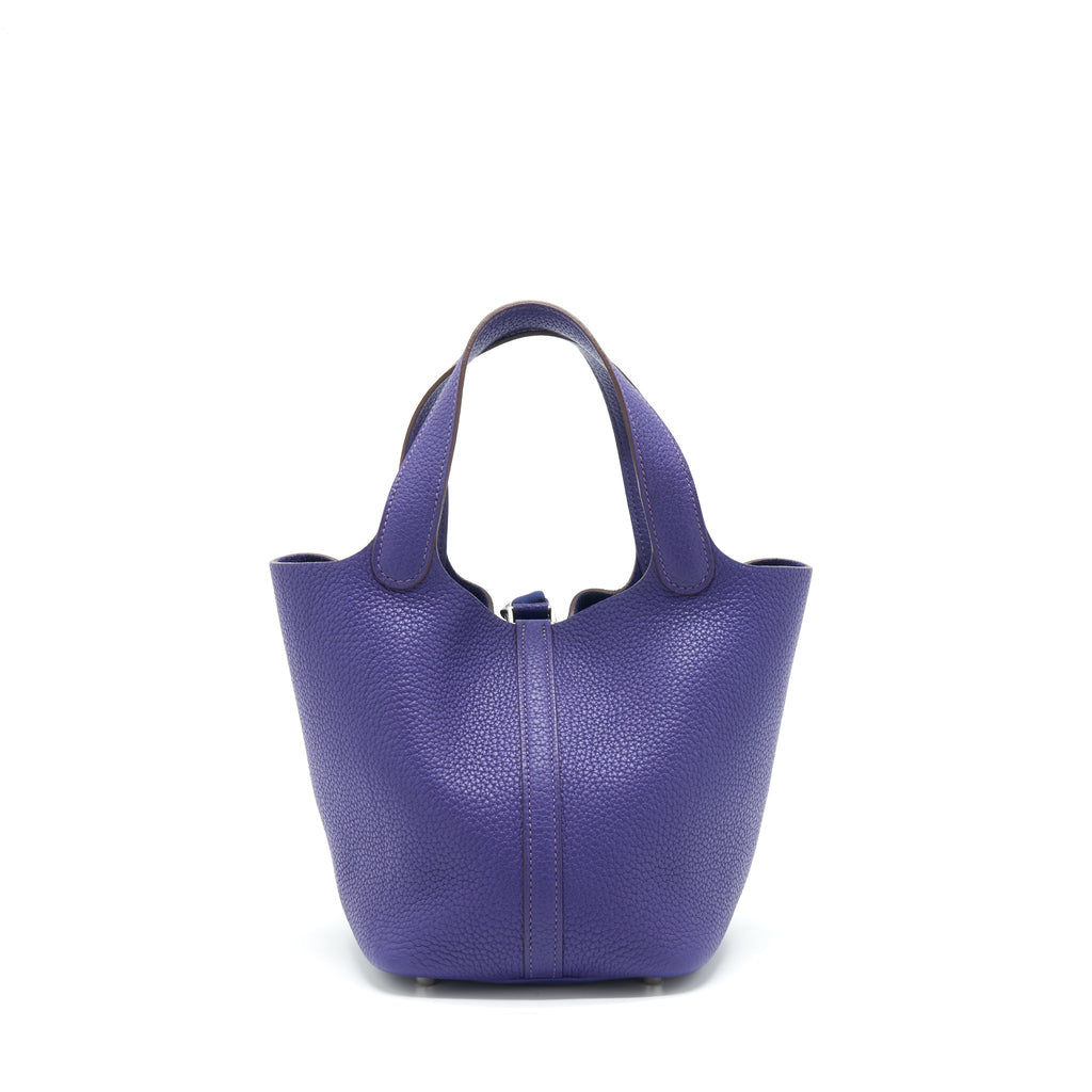 HERMES PICOTIN 18 CLEMENCE 9K IRIS SHW