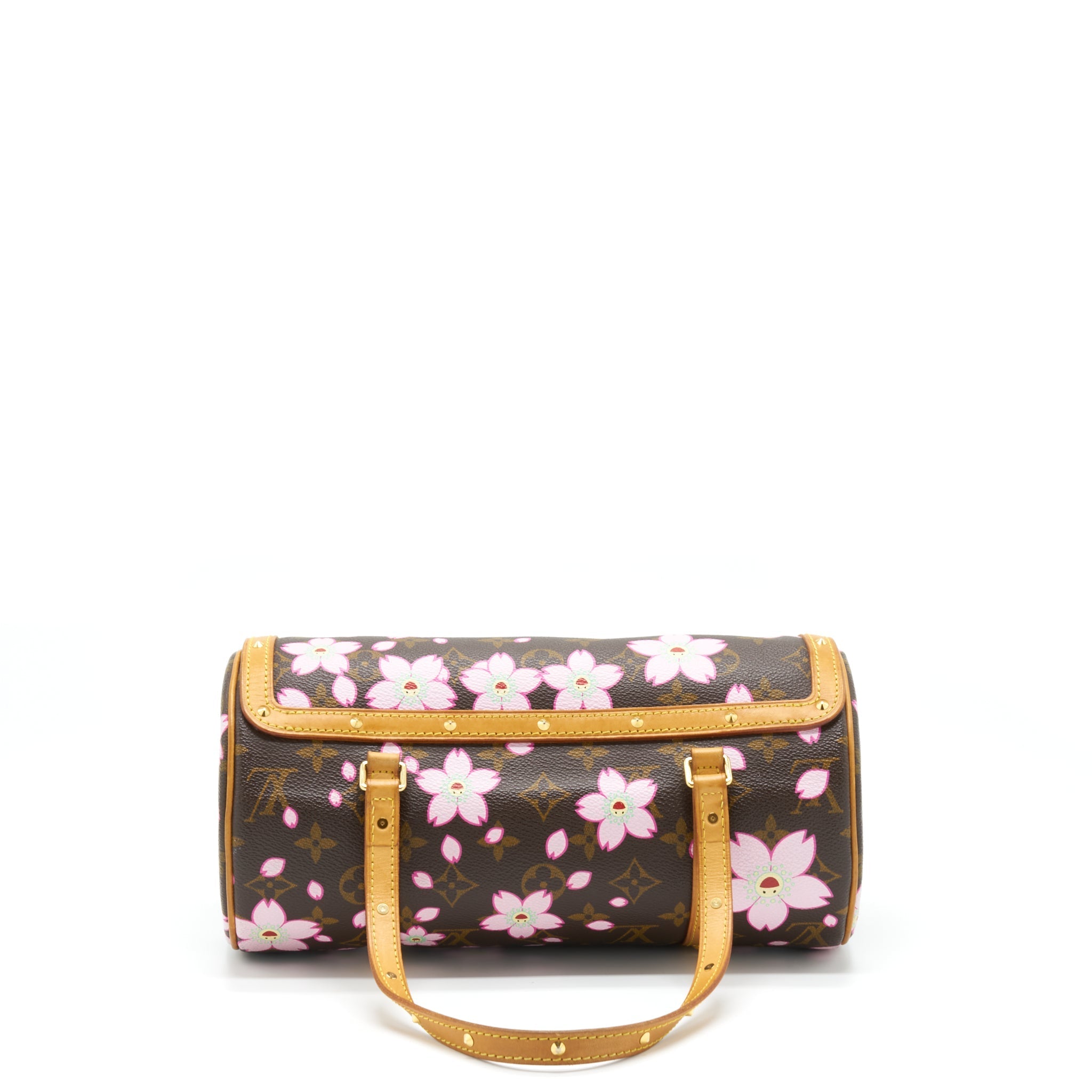 LOUIS VUITTON VINTAGE PAPILLON CHERRY BLOSSOM MONOGRAM CANVAS GHW