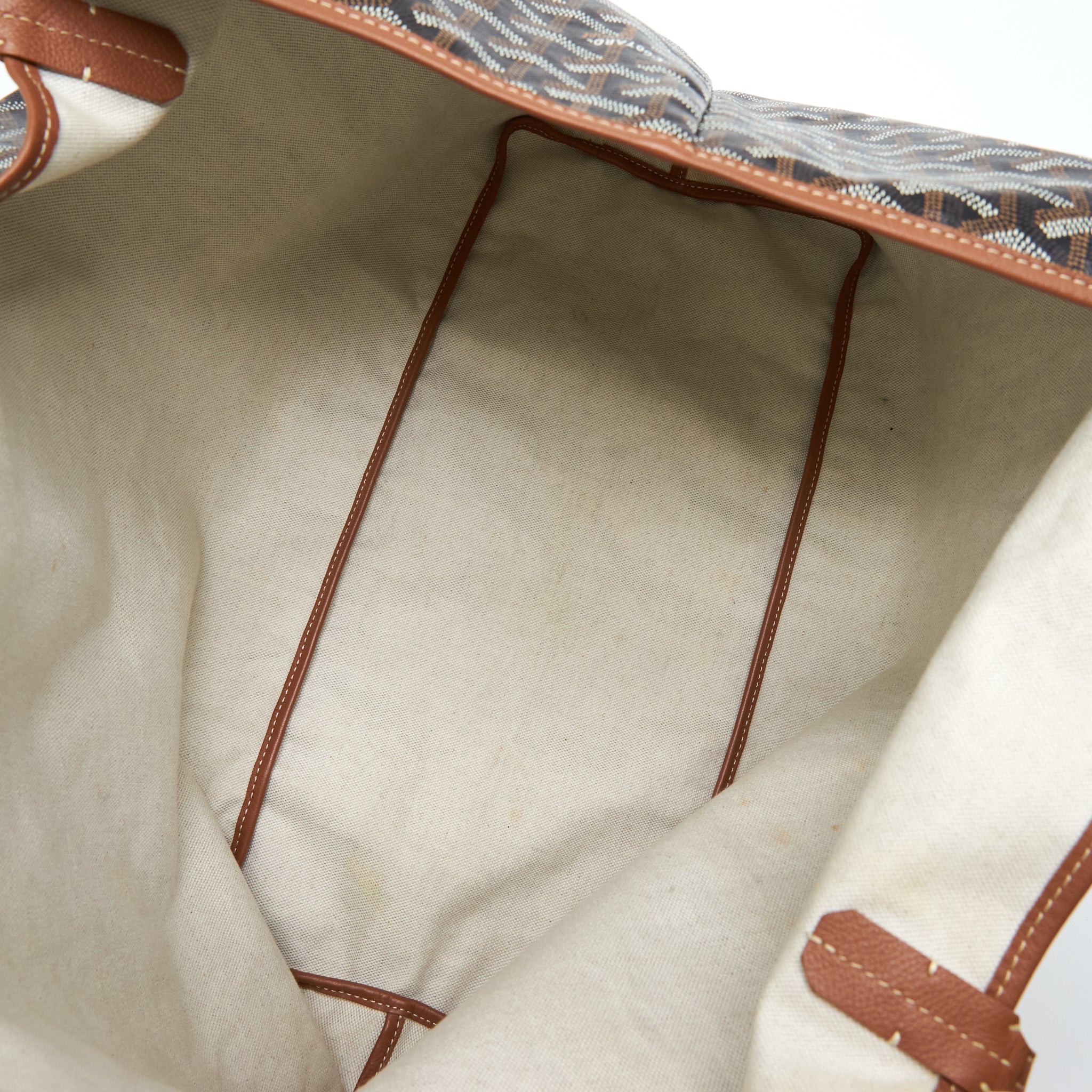 GOYARD SAINT LOUIS TOTE GM BROWN/MULTICOLOUR