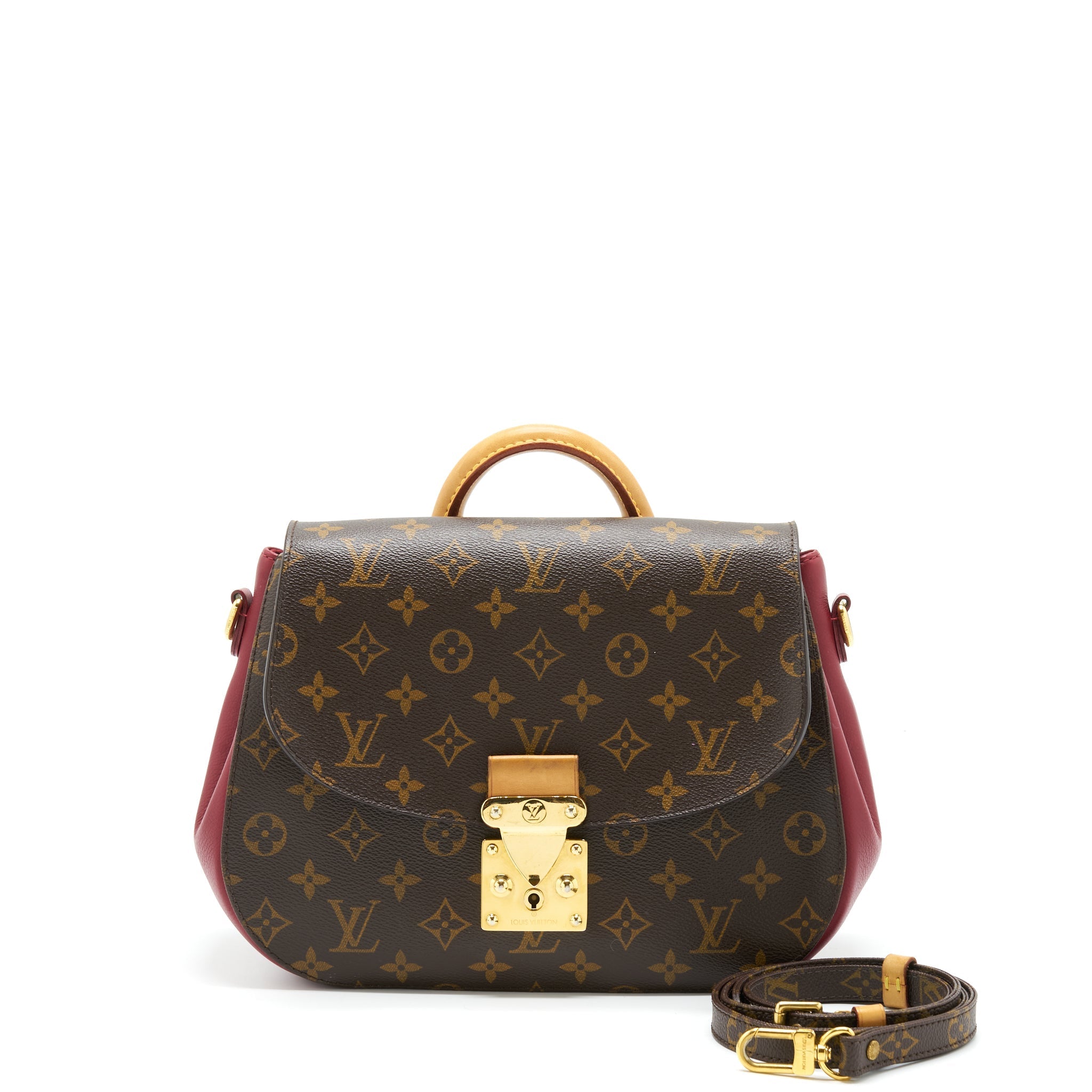 LOUIS VUITTON MONOGRAM BAG WITH LONG STRAP GHW