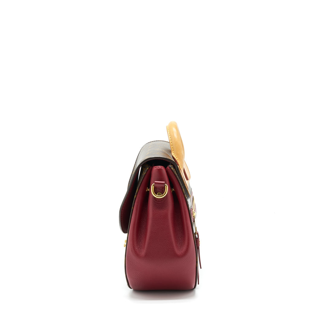 LOUIS VUITTON MONOGRAM BAG WITH LONG STRAP GHW