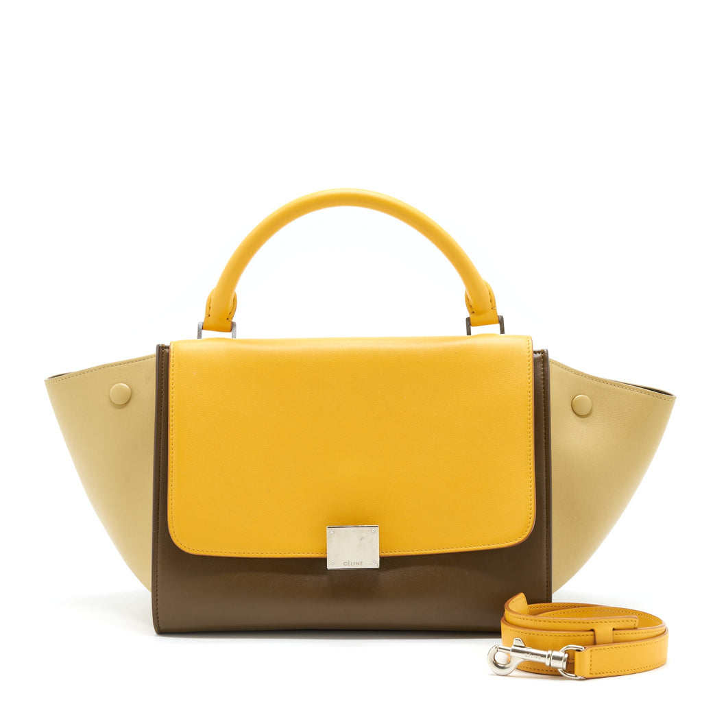 CELINE TRAPEZE BAG MULTICOLOUR SHW