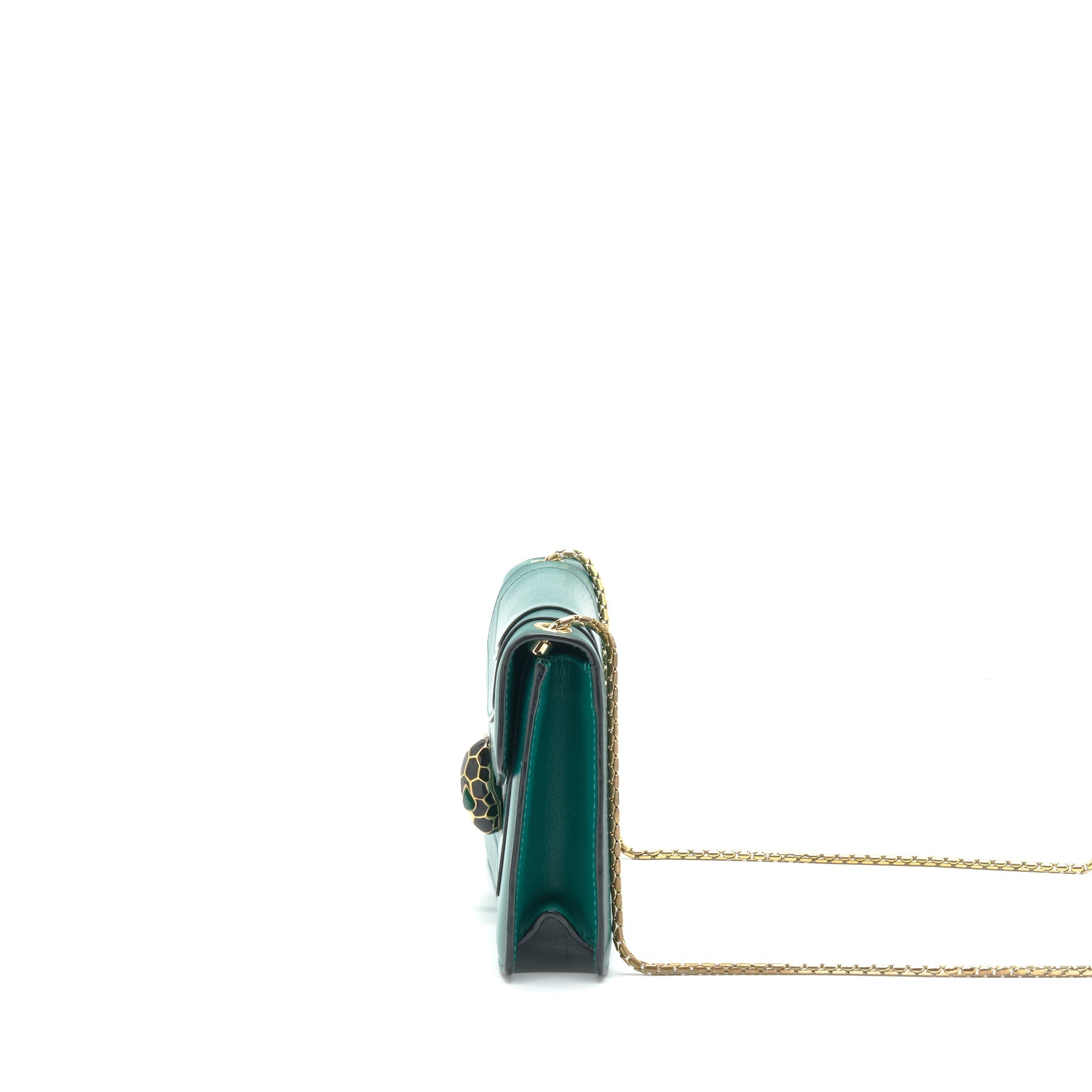 BVLGARI SERPENTI CROSSCODY BAG GREEN