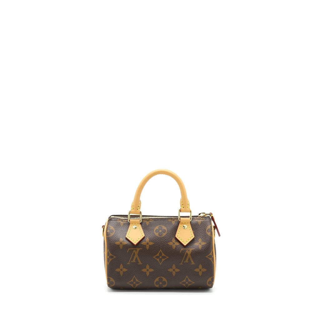 LOUIS VUITTON NANO SPEEDY MONOGRAM CANVAS NEW VERSION
