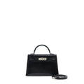 HERMES MINI KELLY 20CM LIZARD BLACK SHW