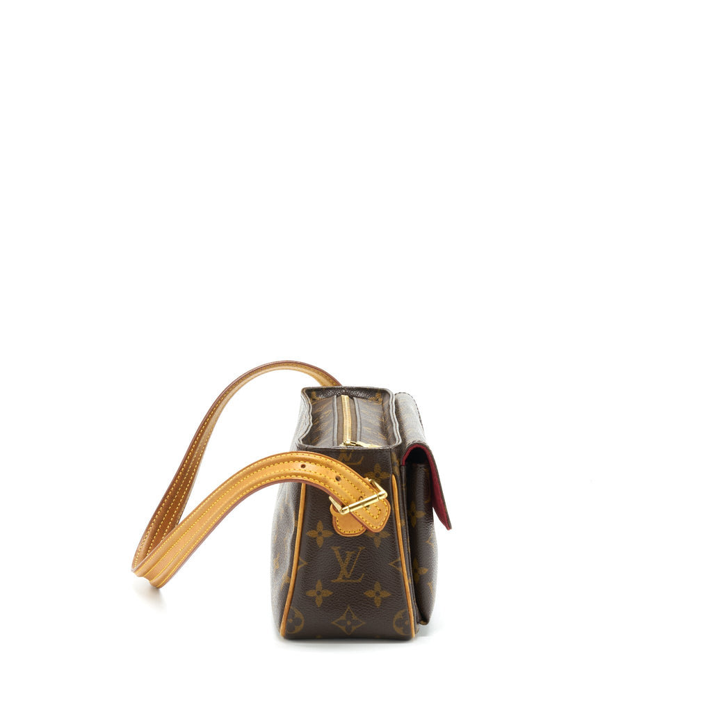 LOUIS VUITTON VINTAGE MONOGRAM SHOULDER BAG GHW
